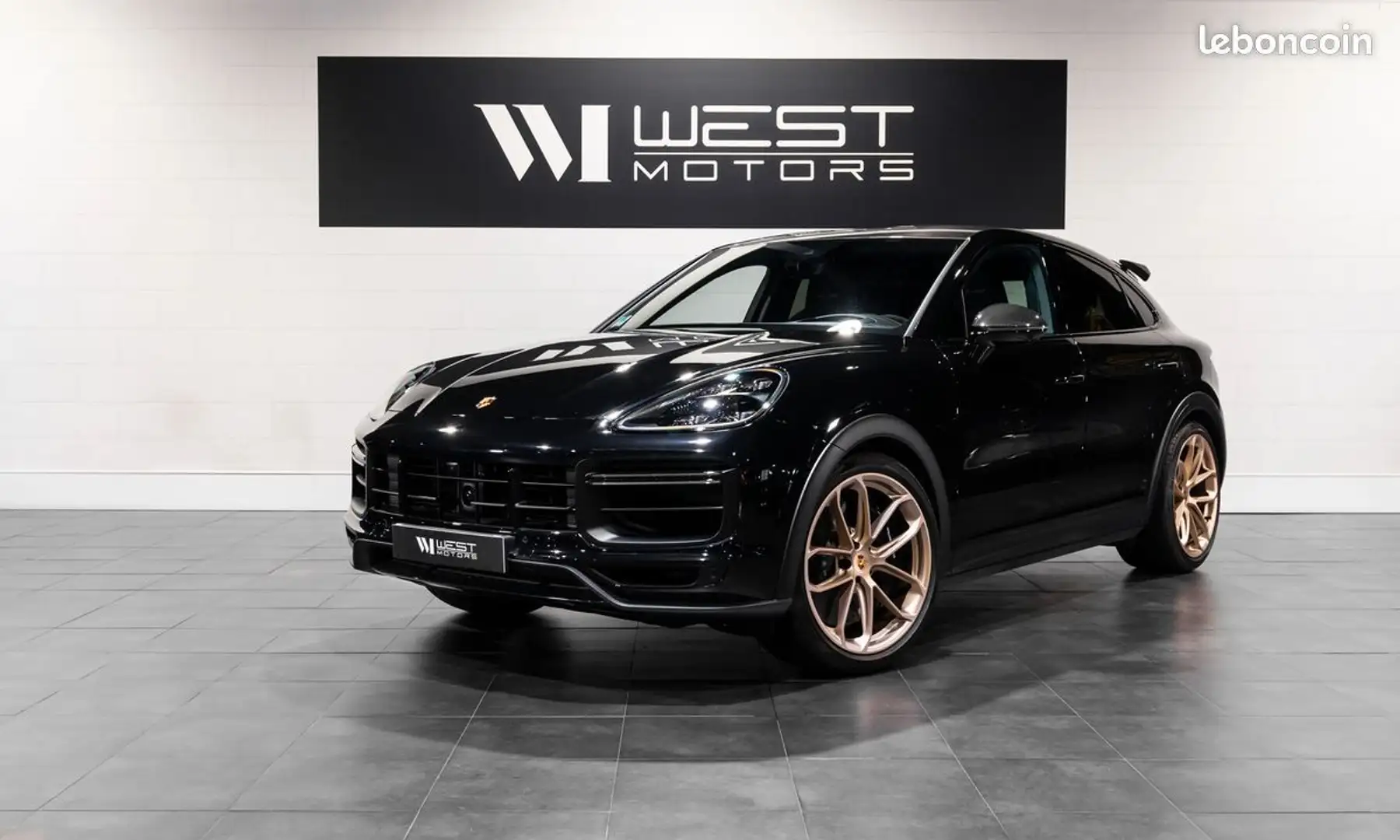 Porsche Cayenne Turbo GT V8 640 – 1°MAIN FRANÇAIS PCCB Cam. 360°-  Noir - 1