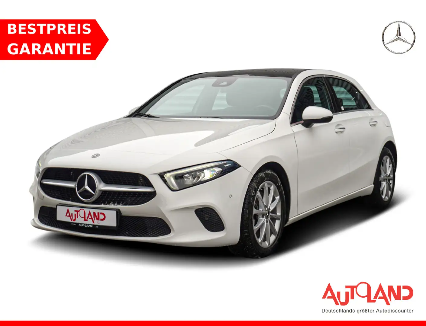 Mercedes-Benz A 220 A220 7G-DCT Progressive LED Navi Panorama Weiß - 1