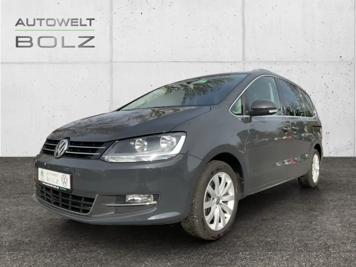 Volkswagen Sharan Highline 2.0 TDI Navi ACC El.Schiebetüren Mehrzone Szürke - 1