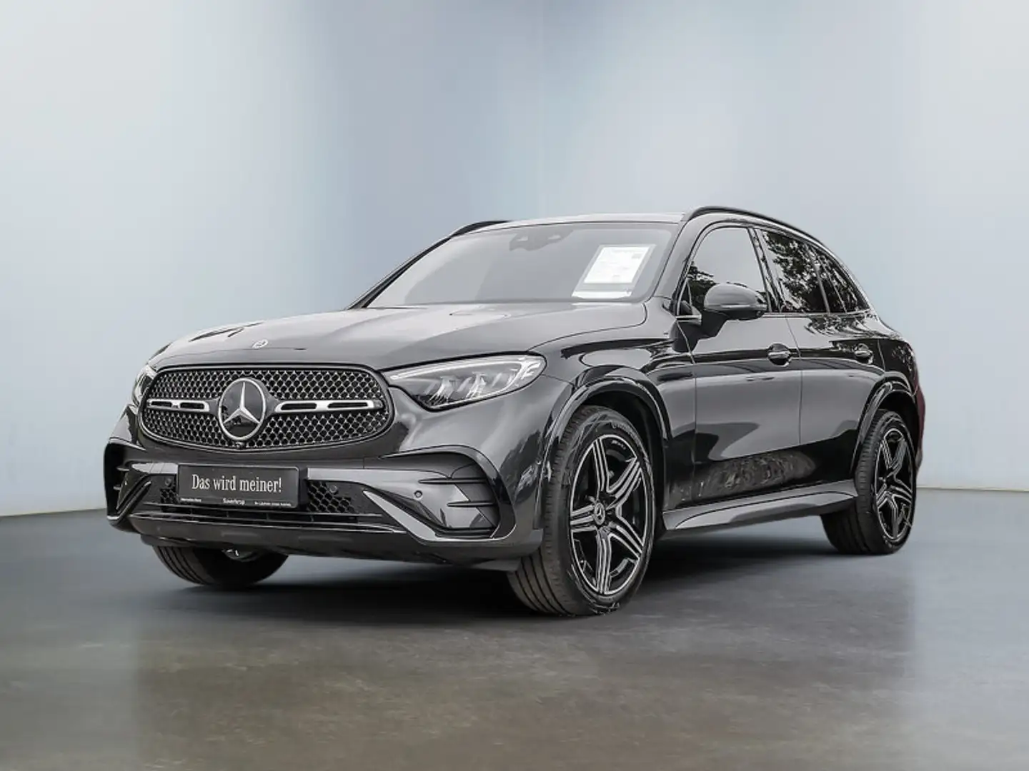 Mercedes-Benz GLC 300 d 4M , AMG NIGHT MEMO 360 AHK DISTR PANO Grau - 2