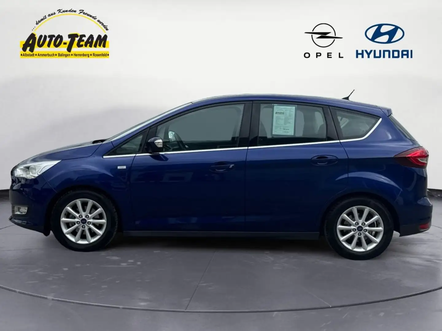 Ford C-Max 1.0 EcoBoost Start-Stopp-System Titanium Bleu - 2