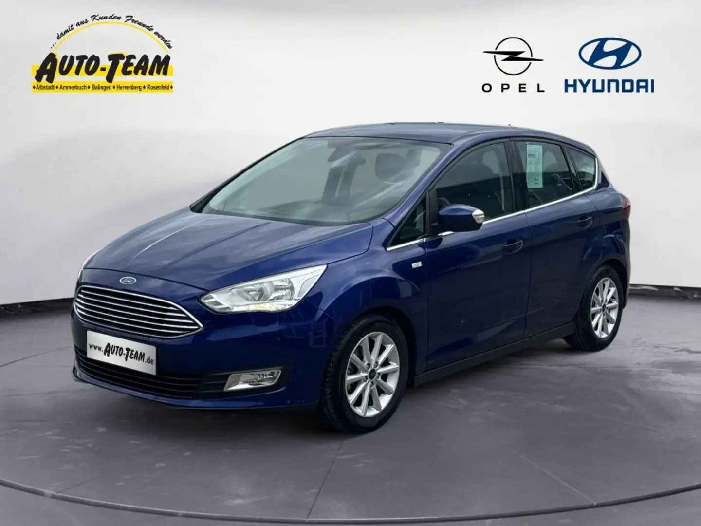 Ford C-Max 1.0 EcoBoost Start-Stopp-System Titanium Bleu - 1