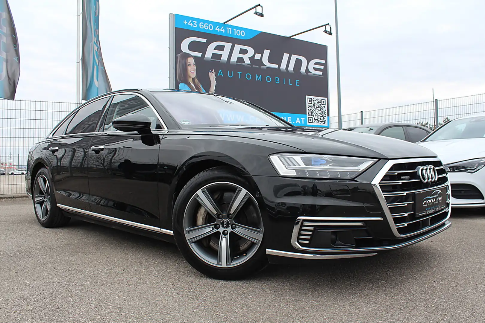 Audi A8 60 TFSI e PHEV quattro Schiebedach, ACC, Massag... Schwarz - 1