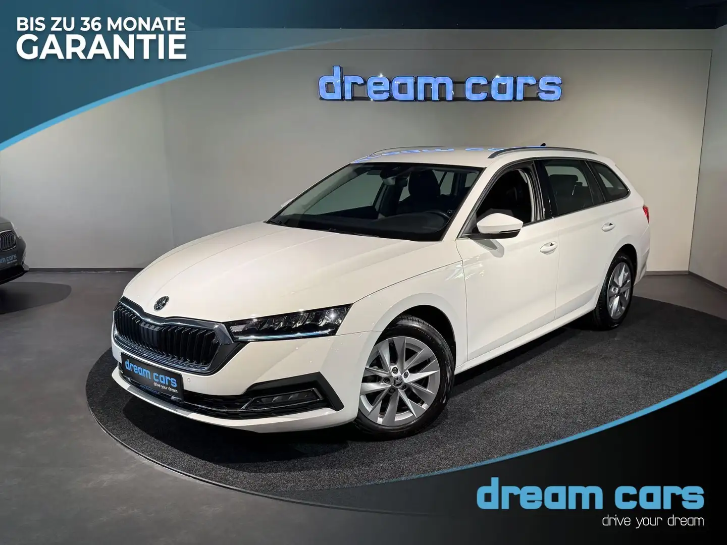 Skoda Octavia 2.0 TDI DPF Premium / Assistenzsysteme / LED / Me Weiß - 1