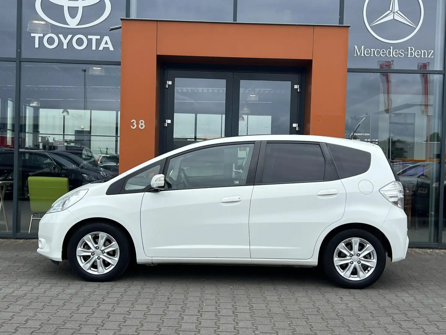 Honda Jazz 1.4Hybrid|Panodak|Clima|Cruise|Dealer onderhouden Wit - 2
