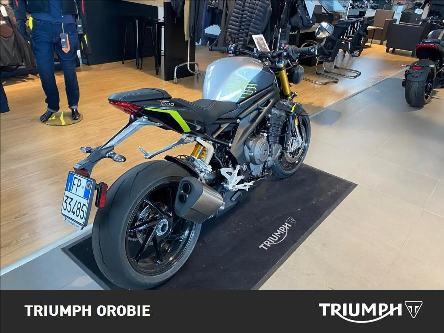Triumph Speed Triple 1200 RS RS Abs Grigio - 2