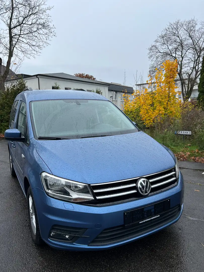 Volkswagen Caddy Comfortline BMT-1 HAND-ACC-AHK-NAVI!! Blau - 2