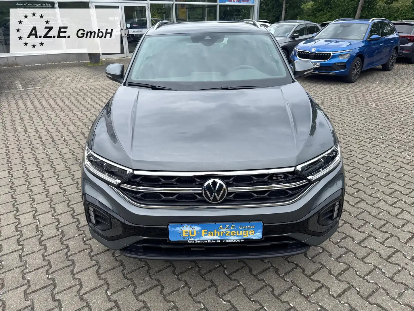 Volkswagen T-Roc 2.0 TSI DSG 4-Motion R-LINE *AHK*LED*KAMERA*TWA... Grijs - 2