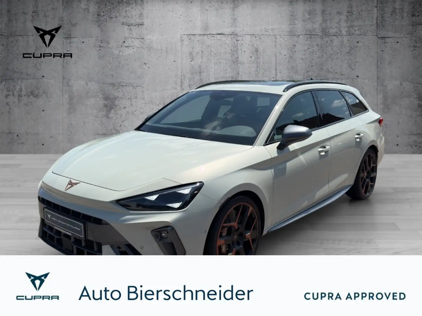 CUPRA Leon Sp. VZ 2.0 TSI 4Drive DSG PANO AHK MATRIX Бежевий - 1