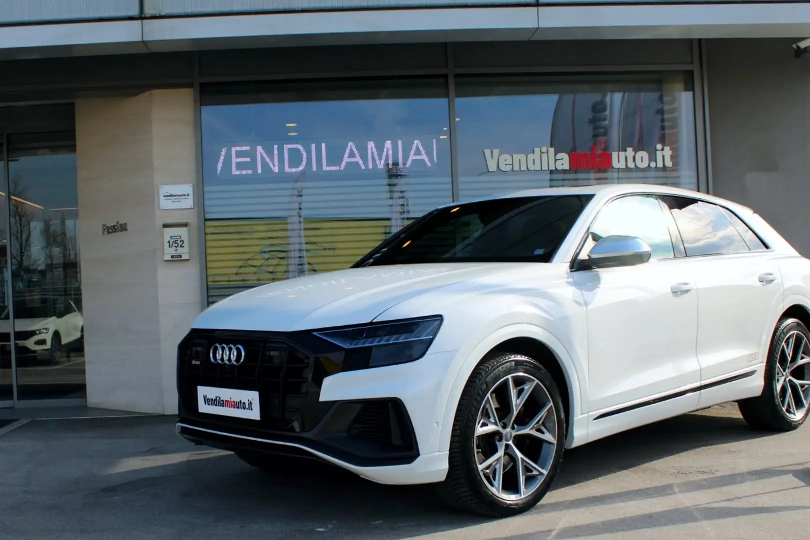 Audi SQ8 4.0 V8 tdi mhev Sport Attitude quattro tiptronic Bianco - 2
