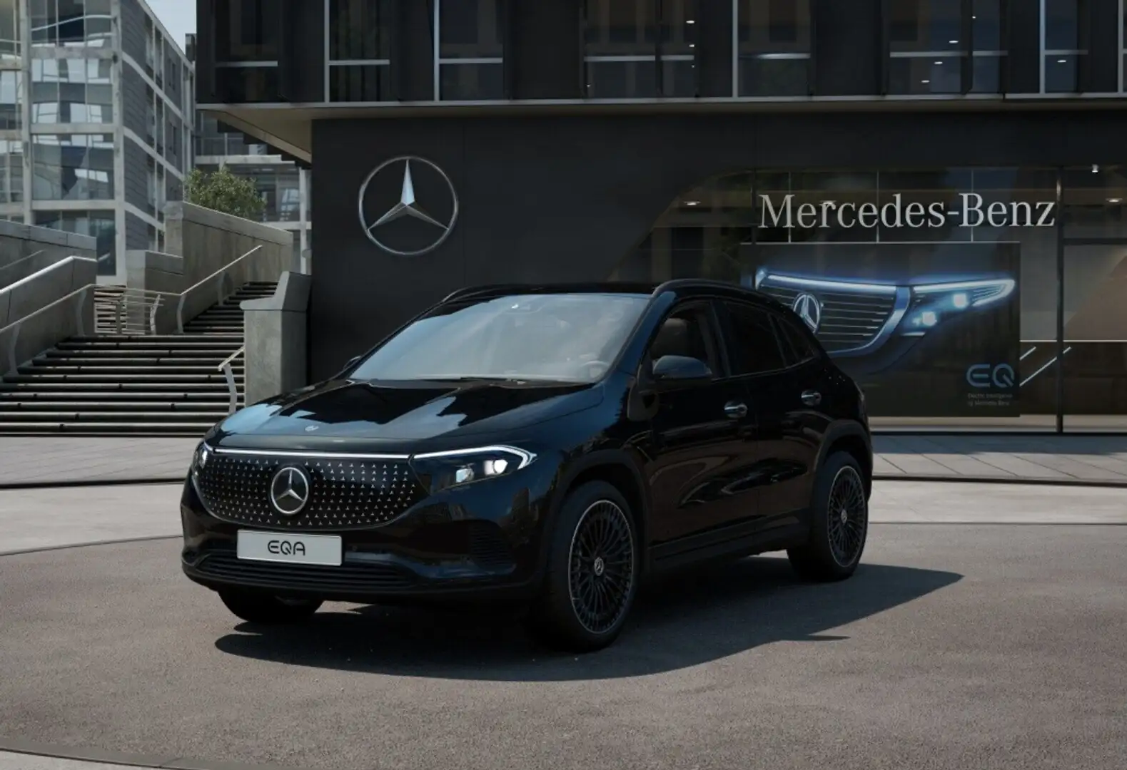 Mercedes-Benz EQA 250 Night+Ambiente+Cam+LED+Keyl+Navi+Totw Negro - 2