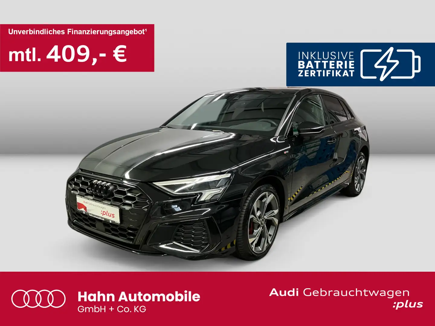 Audi A3 45 TFSIe S line B&O Pano LED Virtua Schwarz - 1