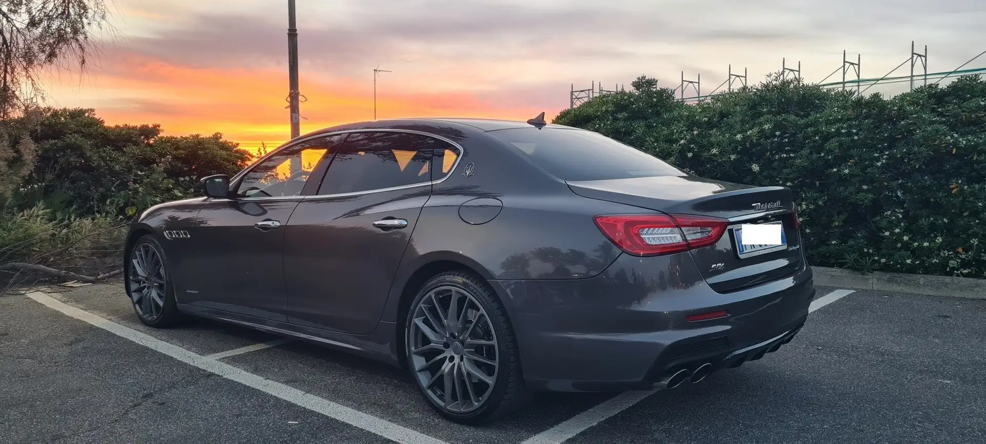 Maserati Quattroporte Quattroporte 2017 3.0 V6 Gransport SQ4 410cv Benz. Šedá - 1
