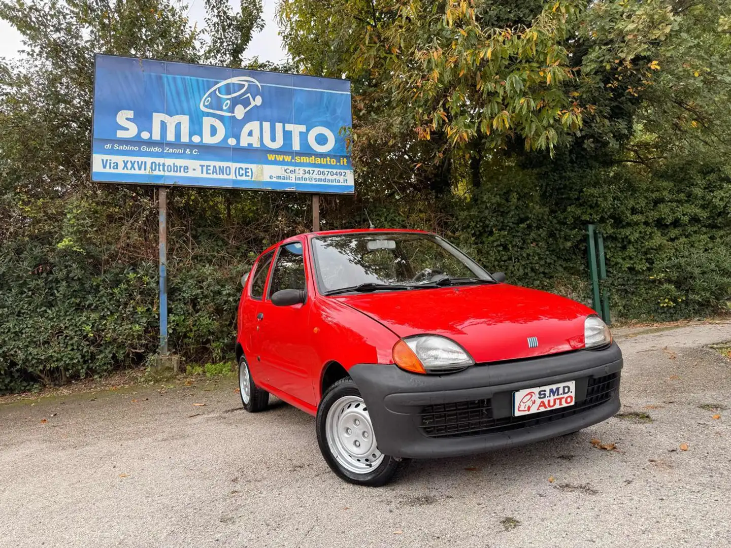 Fiat Seicento 1.1i cat Young Rosso - 1
