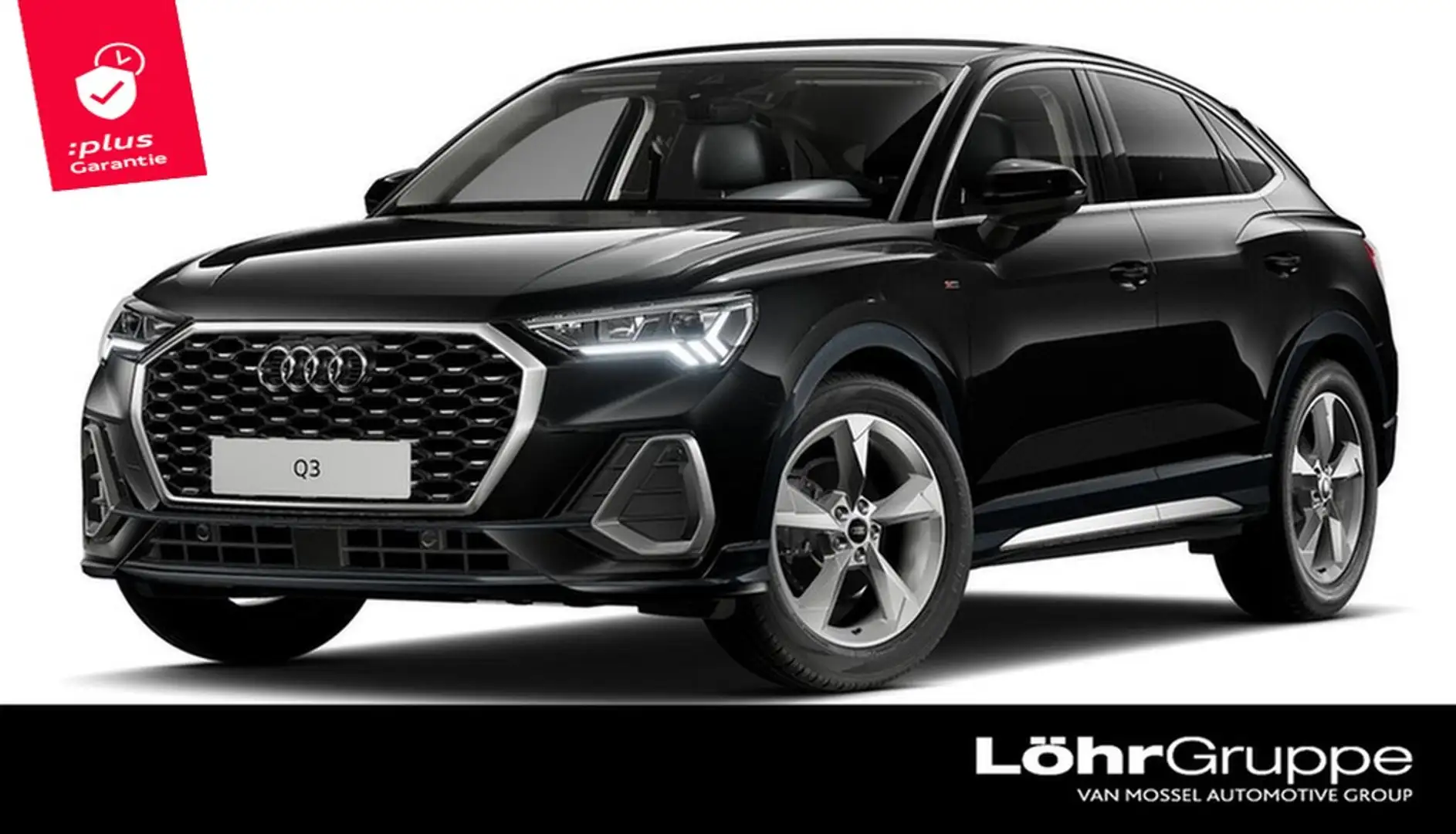 Audi Q3 Sportback 35 TFSI S line 19"|NAVI+VC|SHZ|LED| Schwarz - 1