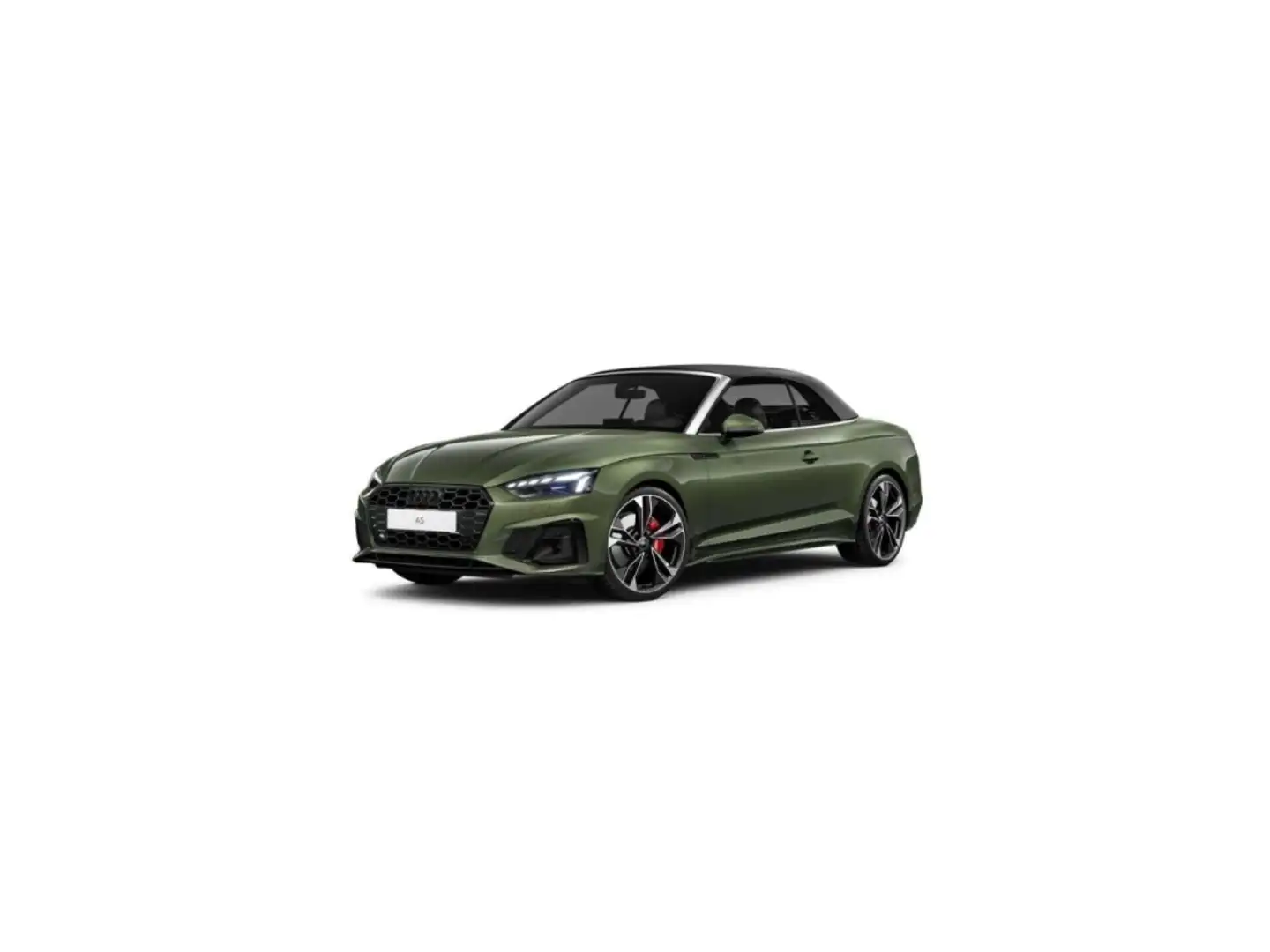 Audi A5 Cabriolet 40 TDI S line Competition AHK/NAV Grün - 2