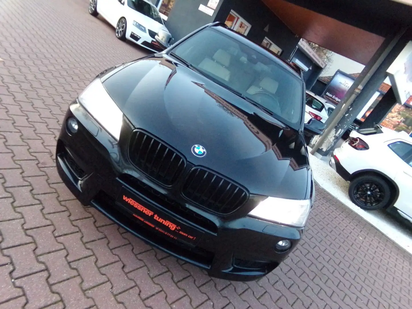 BMW X3 xDrive 35 d, Leder, Xenon, AHZV, Navi Negro - 1