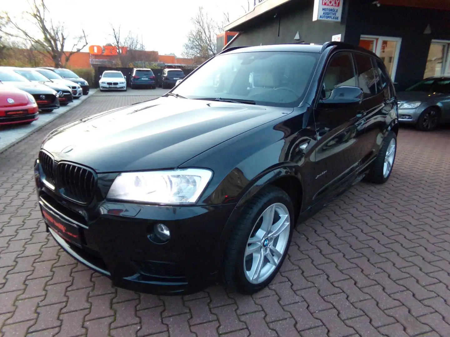 BMW X3 xDrive 35 d, Leder, Xenon, AHZV, Navi Negro - 2