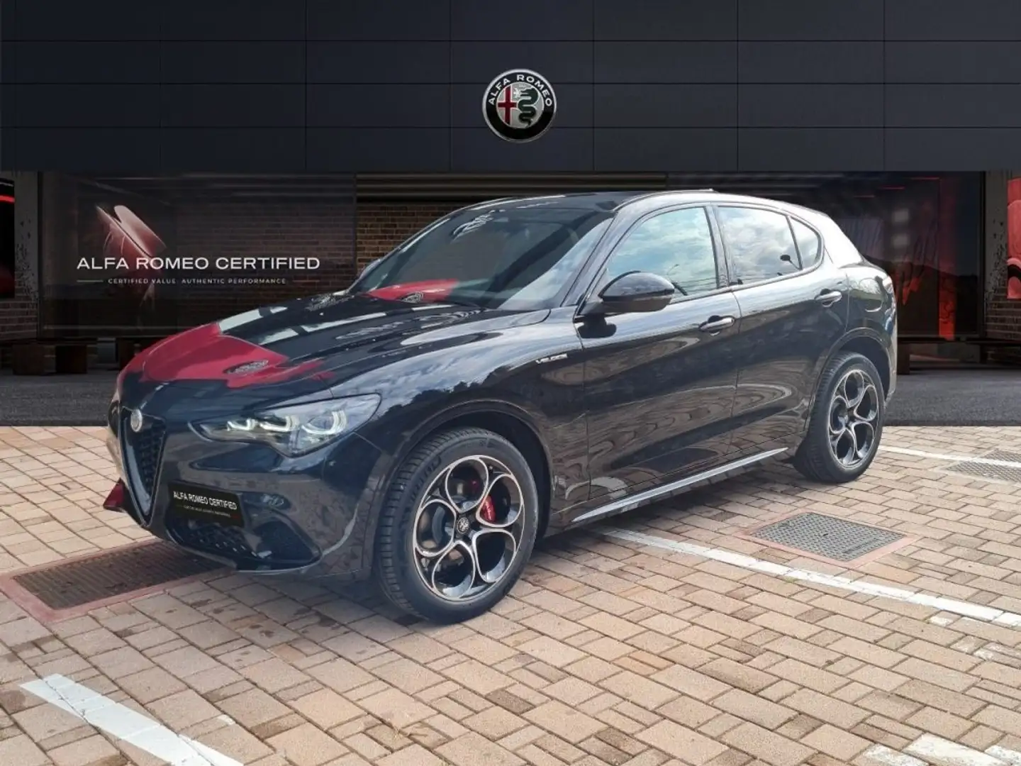 Alfa Romeo Stelvio 2.2 Turbodiesel 210 CV AT8 Q4 Veloce Nero - 1