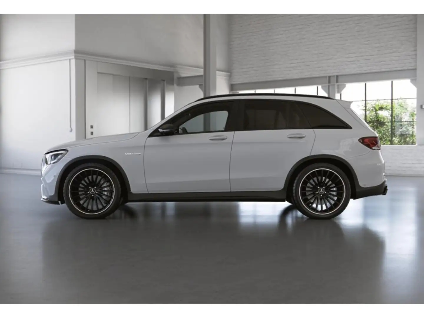 Mercedes-Benz GLC 63 AMG 4MATIC+ PANO+DISTRONIC+360°+LED+21" Weiß - 2