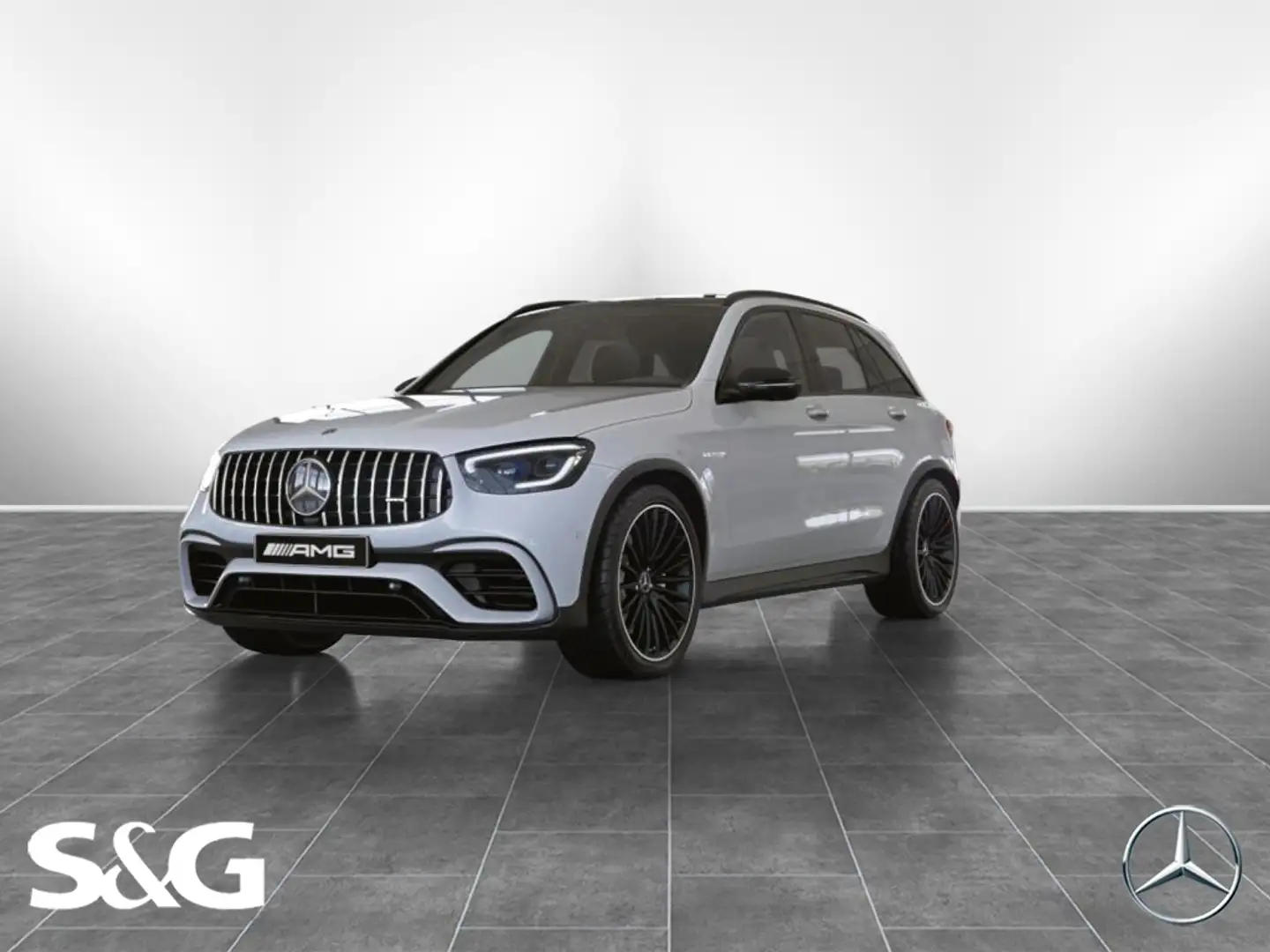 Mercedes-Benz GLC 63 AMG 4MATIC+ PANO+DISTRONIC+360°+LED+21" Weiß - 1
