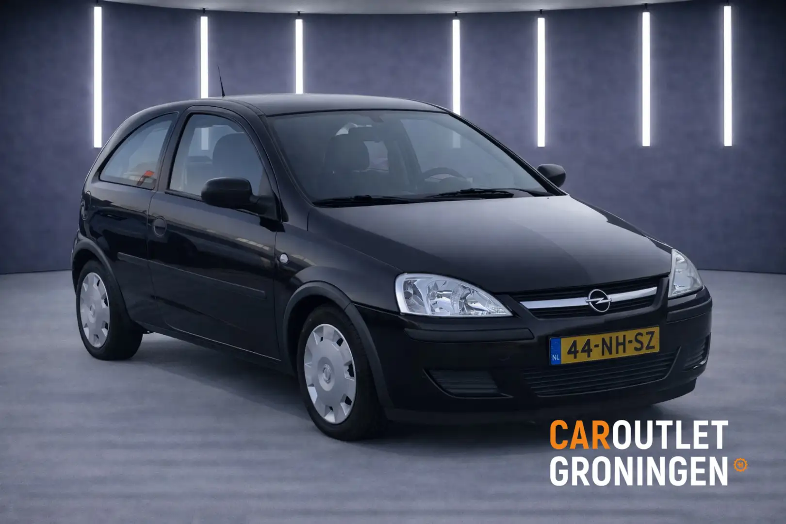 Opel Corsa 1.2-16V Essentia | AIRCO | NAP | GOED ONDERHOUDEN Schwarz - 1