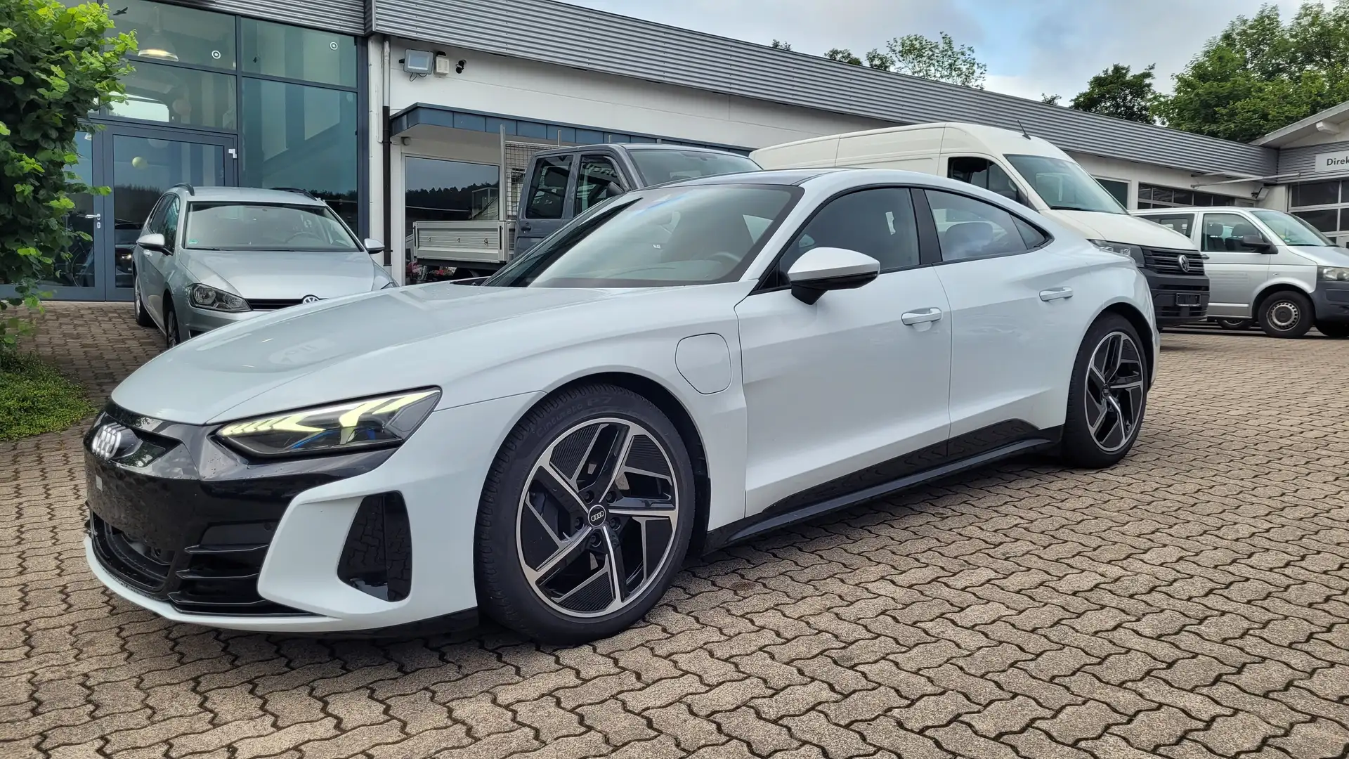 Audi e-tron GT quattro Weiß - 1
