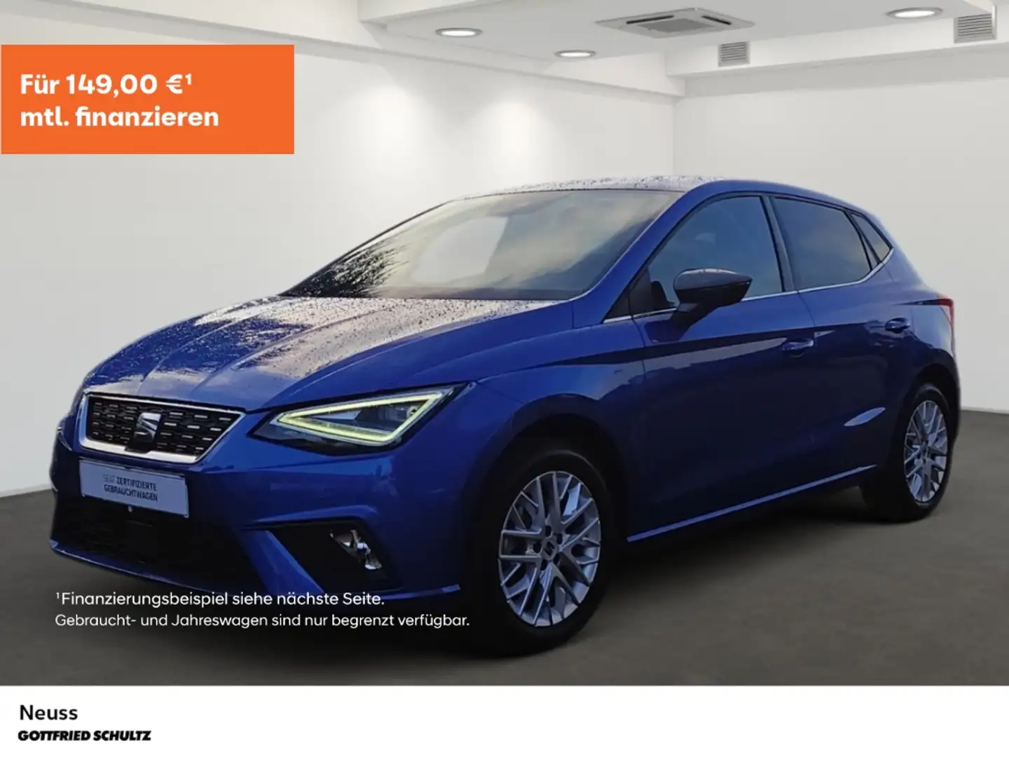 SEAT Ibiza XCELLENCE DSG SITZHEIZUNG EINPARKHILFE NAVI LED Blau - 1