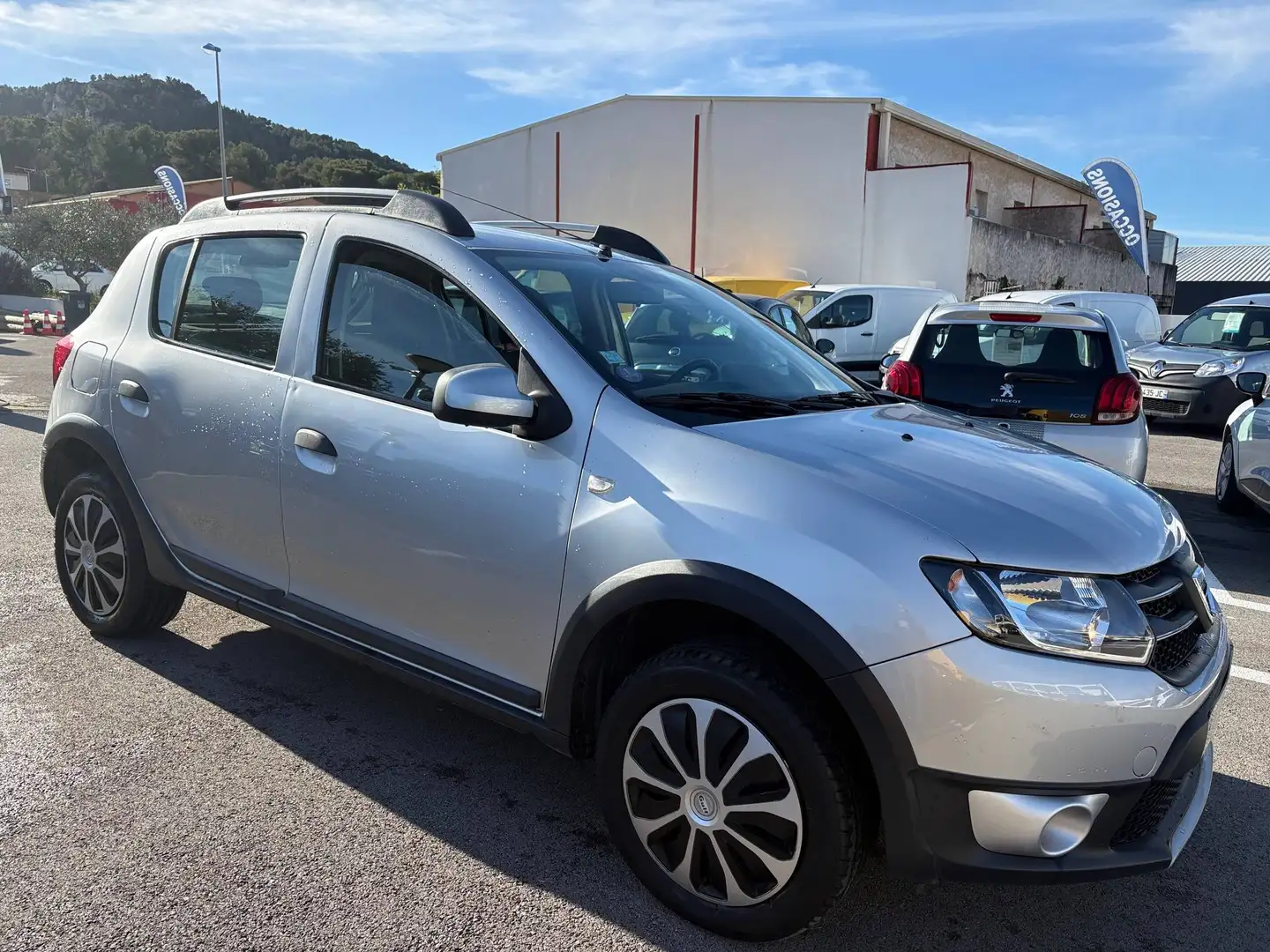Dacia Sandero II 0.9 TCe 90 Stepway Prestige Gris - 2