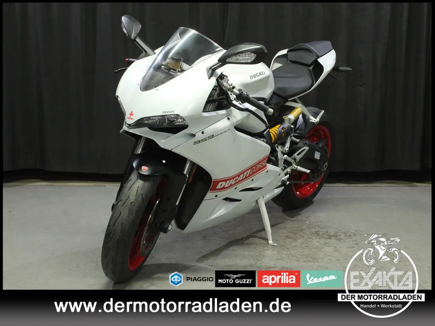 Ducati Panigale V2 959 // ARROW AUSPUFF // Білий - 1