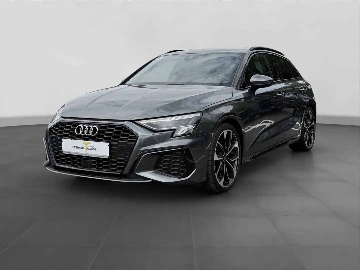 Audi A3 35 TDI S LINE NAVI LED VIRTUAL Grau - 2