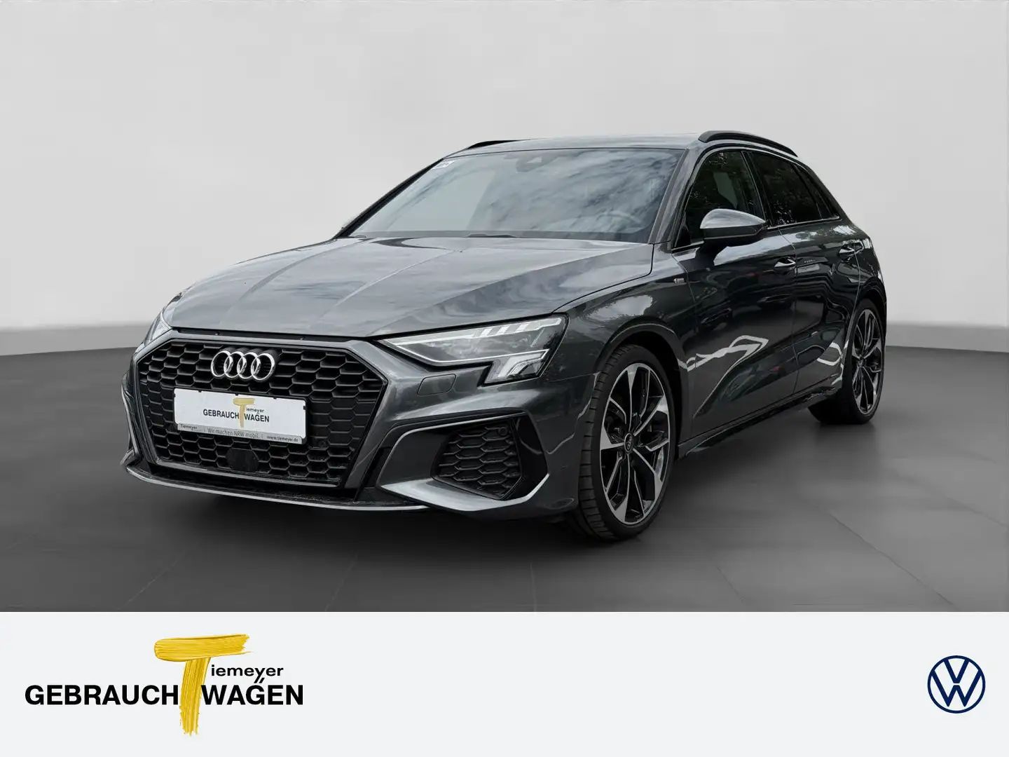 Audi A3 35 TDI S LINE NAVI LED VIRTUAL Grau - 1