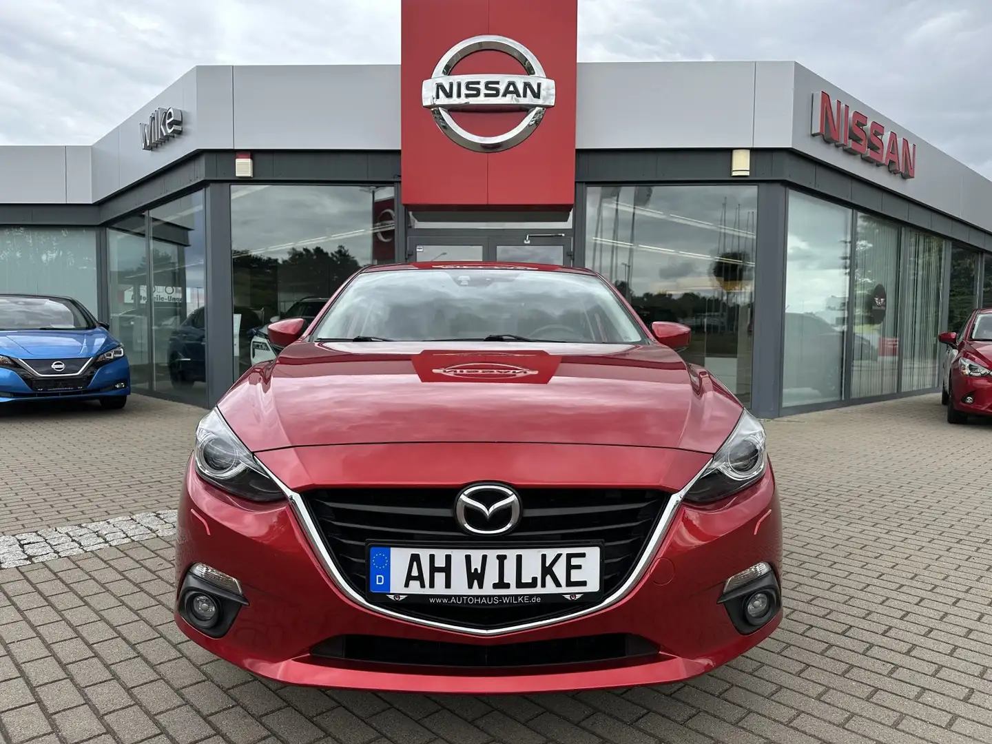 Mazda 3 2.0 165 NAKAMA/NAVI/TEILLEDER/BI-XENON Rouge - 1