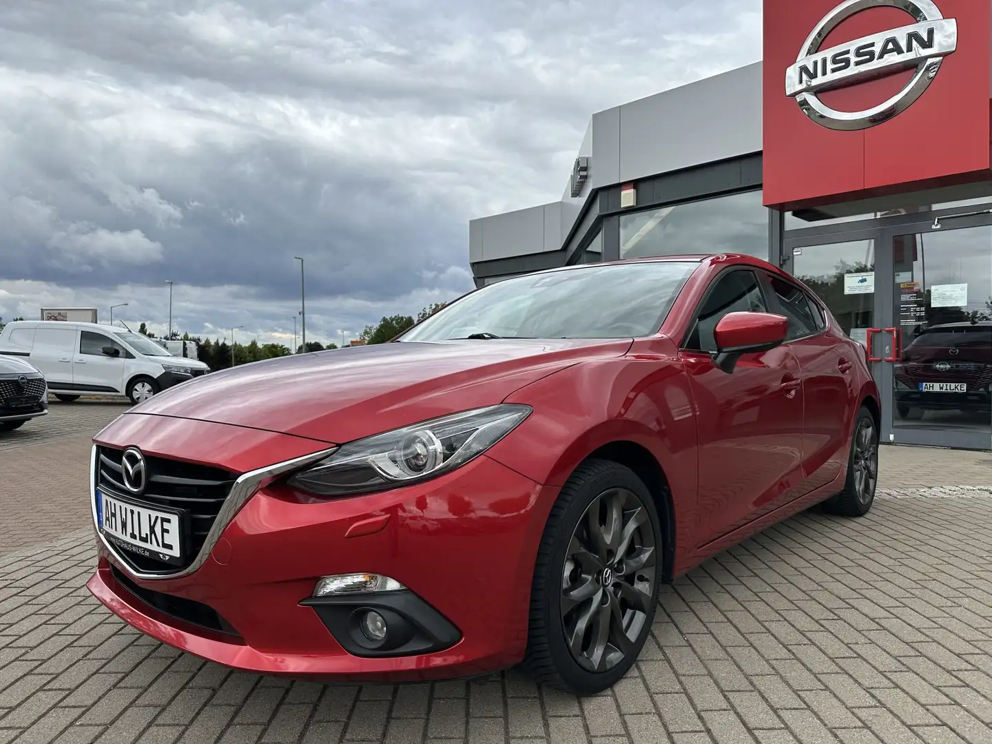Mazda 3 2.0 165 NAKAMA/NAVI/TEILLEDER/BI-XENON Rouge - 2