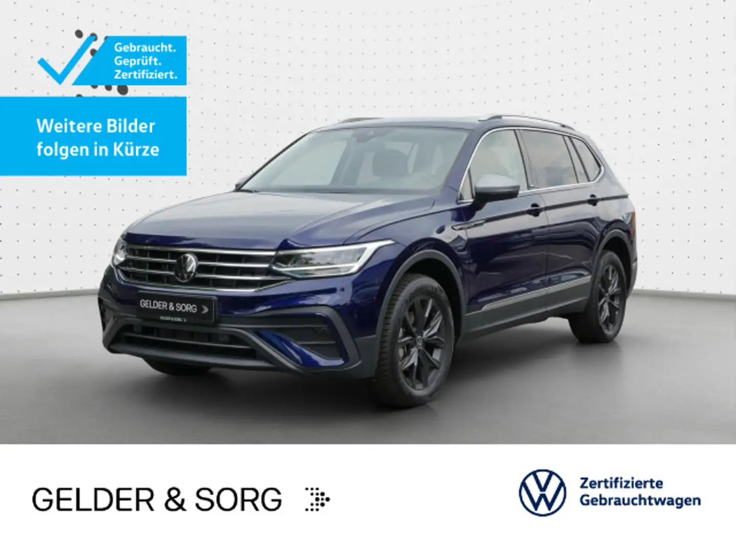 Volkswagen Tiguan Allspace Life Move 2.0 TDI Pano*AHK*LED Синій - 1