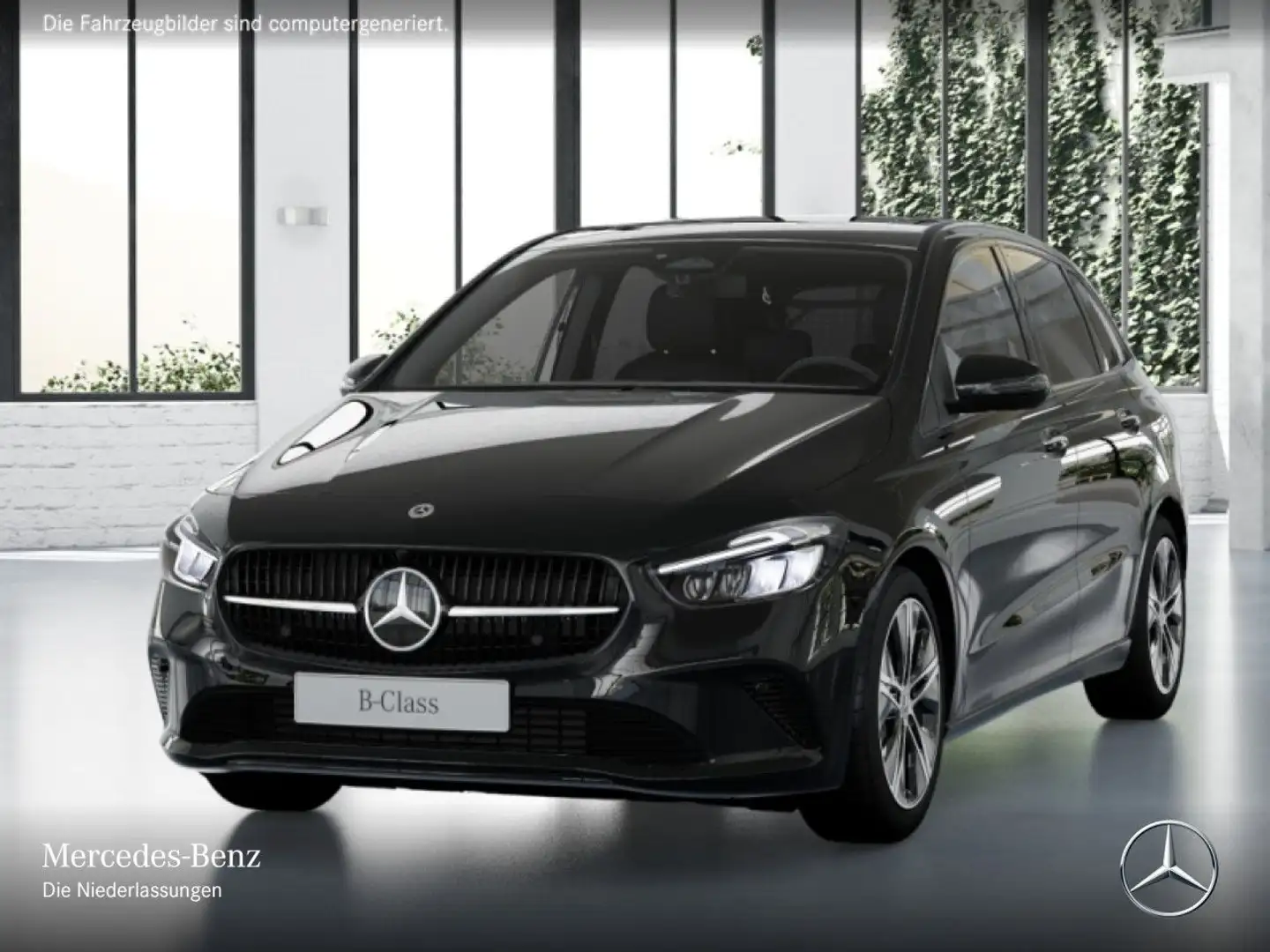 Mercedes-Benz B 200 PROGRESSIVE+NIGHT+PANO+LED+KAMERA+TOTW+7G Schwarz - 2