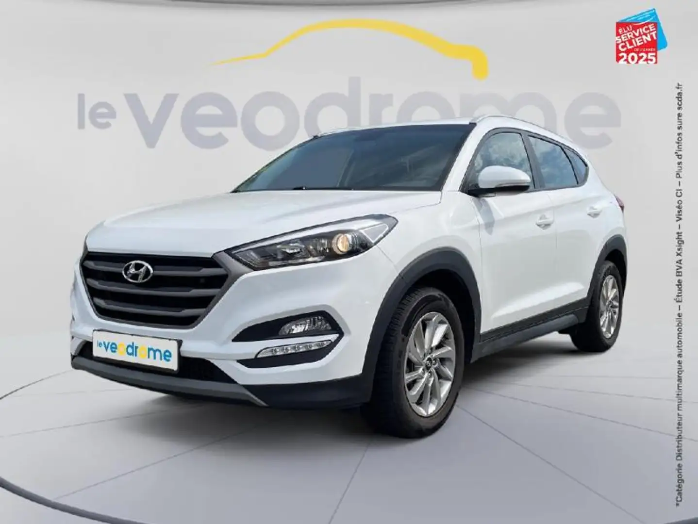 Hyundai TUCSON 1.7 CRDI 115ch Intuitive 2WD Blanc - 1