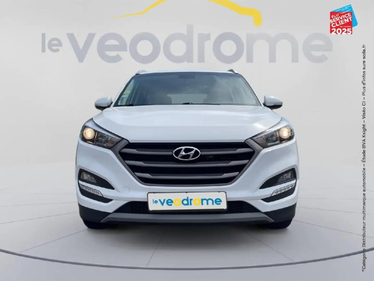 Hyundai TUCSON 1.7 CRDI 115ch Intuitive 2WD Blanc - 2
