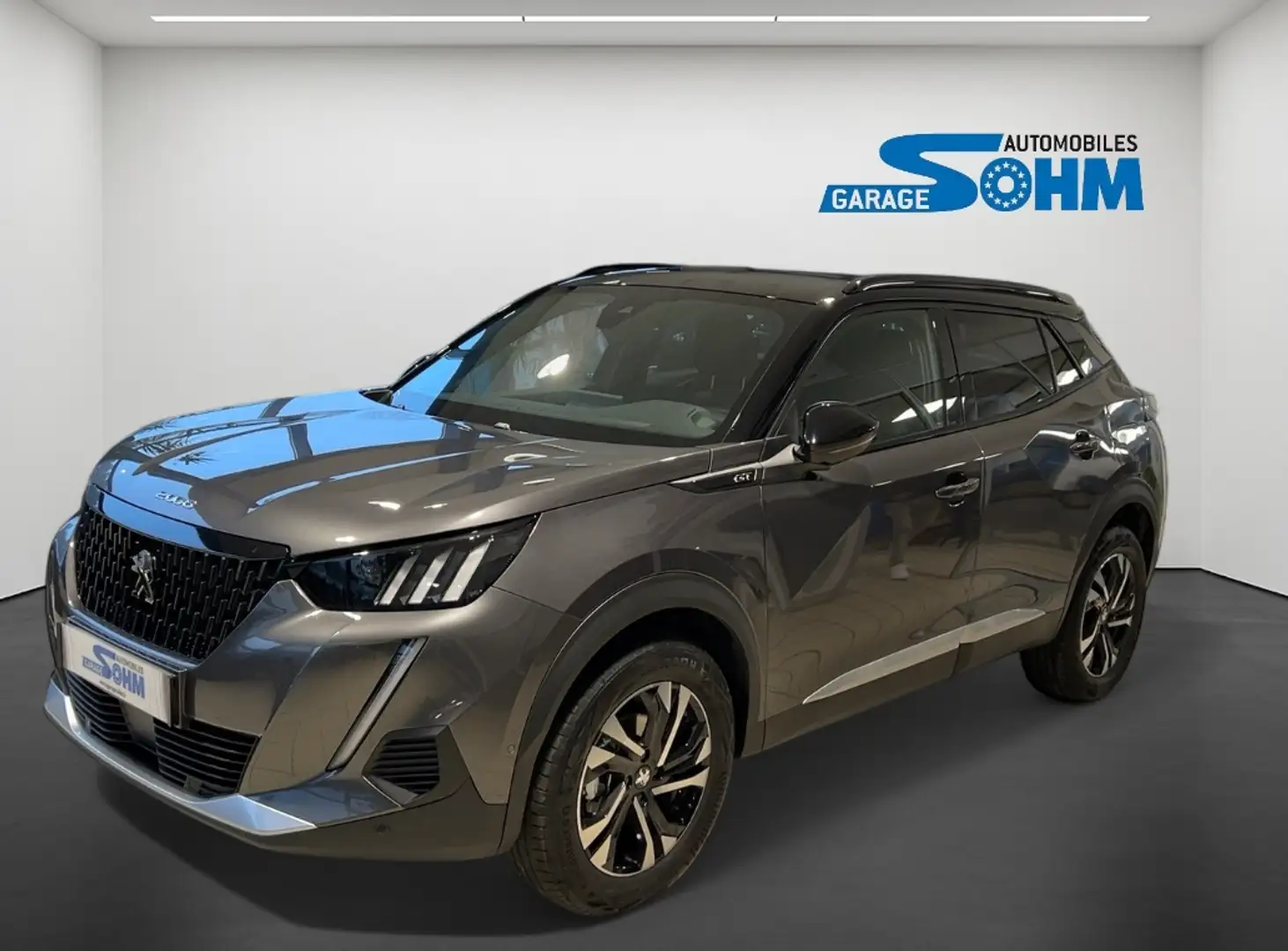 Peugeot 2008 1.2 PURETECH 130CH S\u0026S GT EAT8 Gris - 1