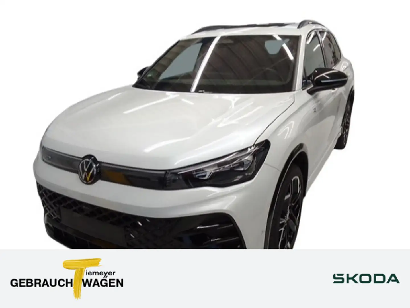 Volkswagen Tiguan 2.0 TDI DSG 4M R-LINE BLACK LEDER PANO LM Weiß - 1