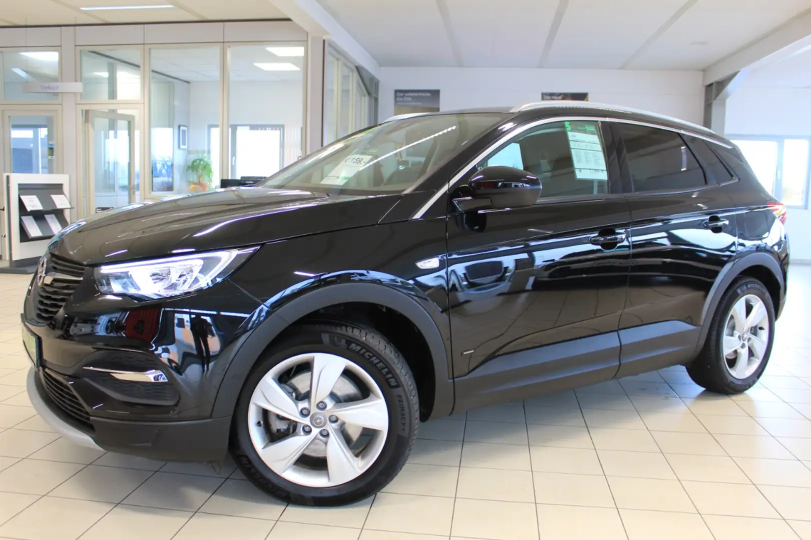 Opel Grandland X 1.6 Turbo Hybrid ELEGANCE *Navi*LED Zwart - 2