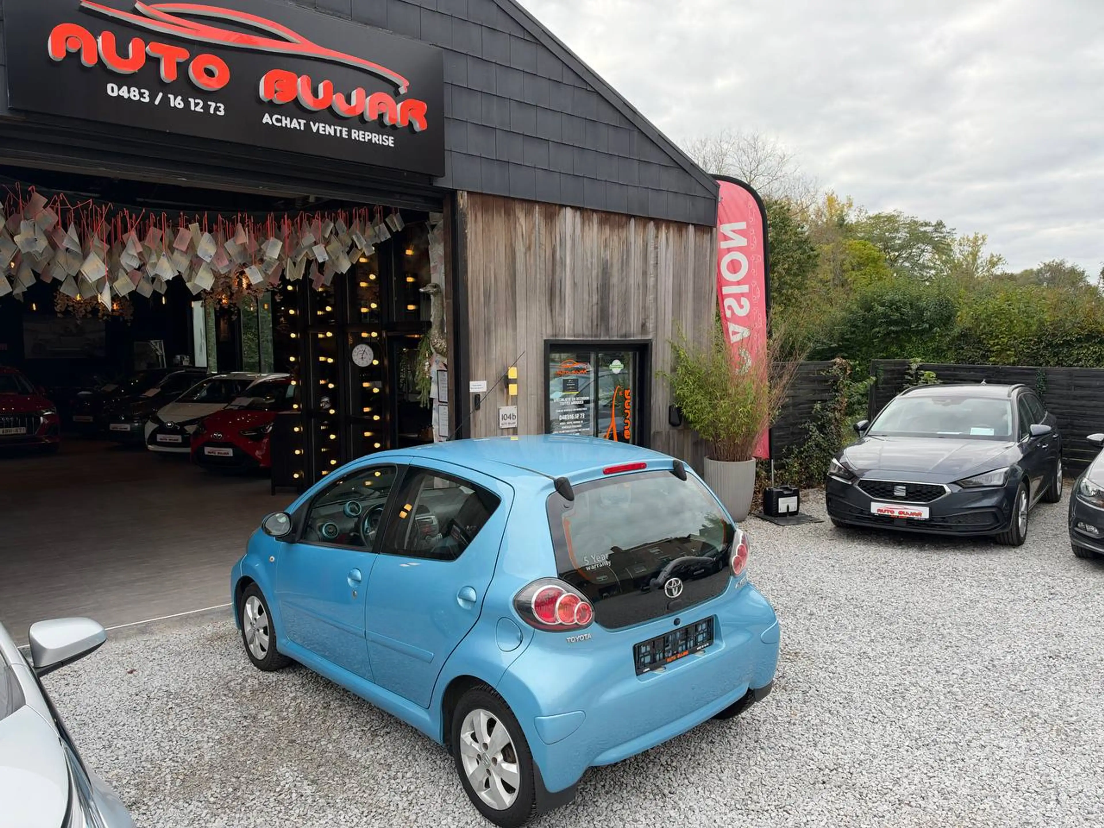 Toyota Aygo Aygo 1.0i **AUTOMATIQUE + AIRCO + BLUETOOTH** — photo 4