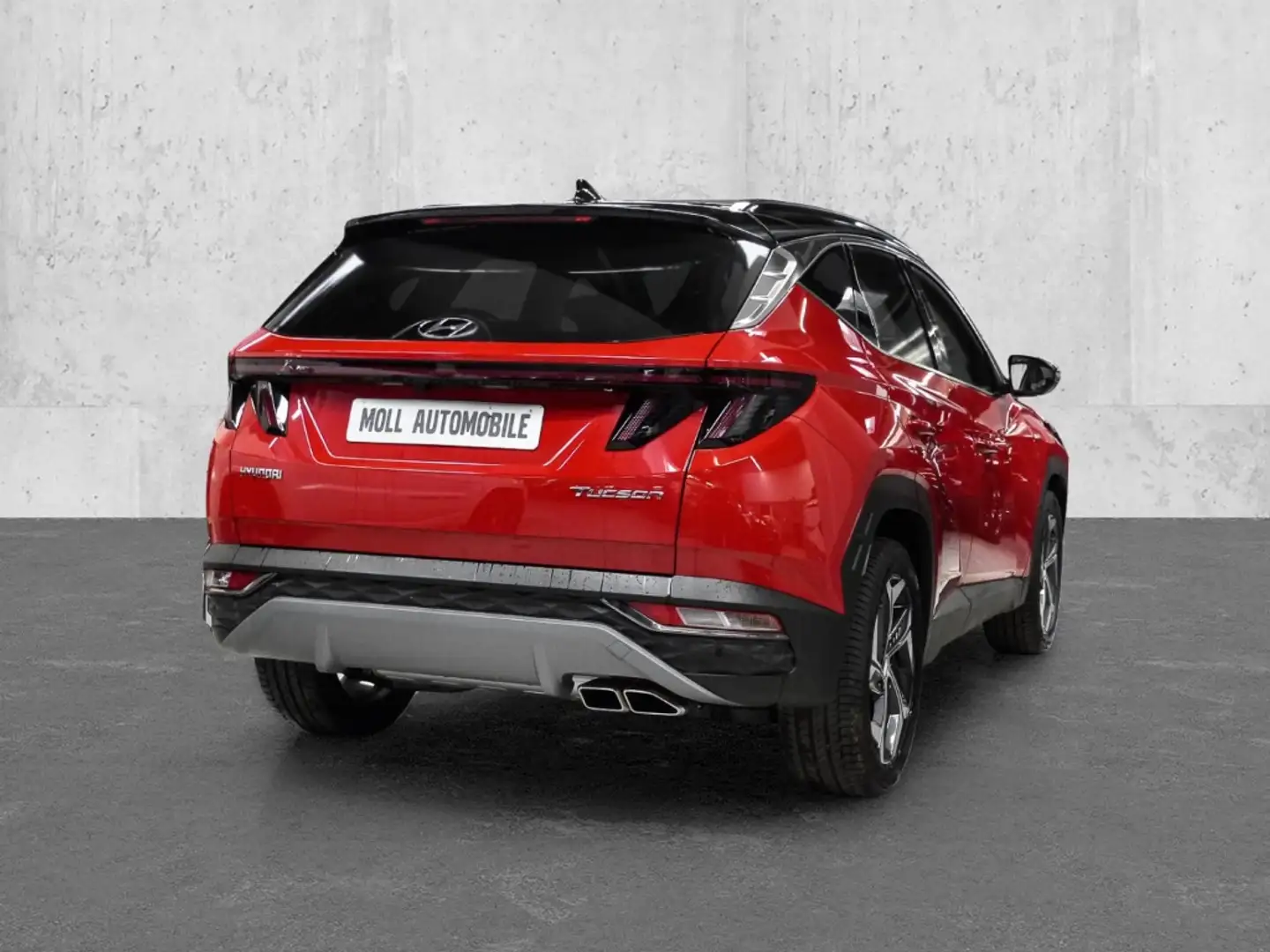 Hyundai TUCSON Prime Mild-Hybrid Prime Assistenspaket Dachlackier Červená - 2