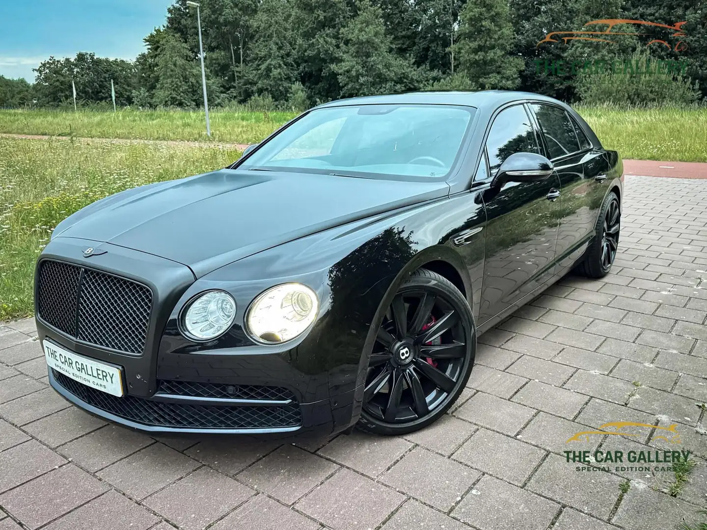 Bentley Flying Spur 6.0 W12 Vol Optie TwoTone Breitling Pano Zwart - 2