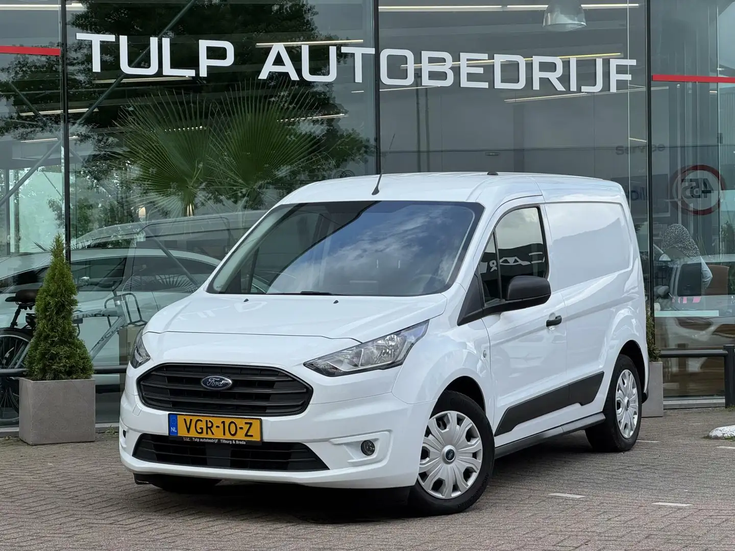 Ford Transit Connect 1.5 EcoBlue L1 Trend bj 2020 Navi Airco Blanc - 2