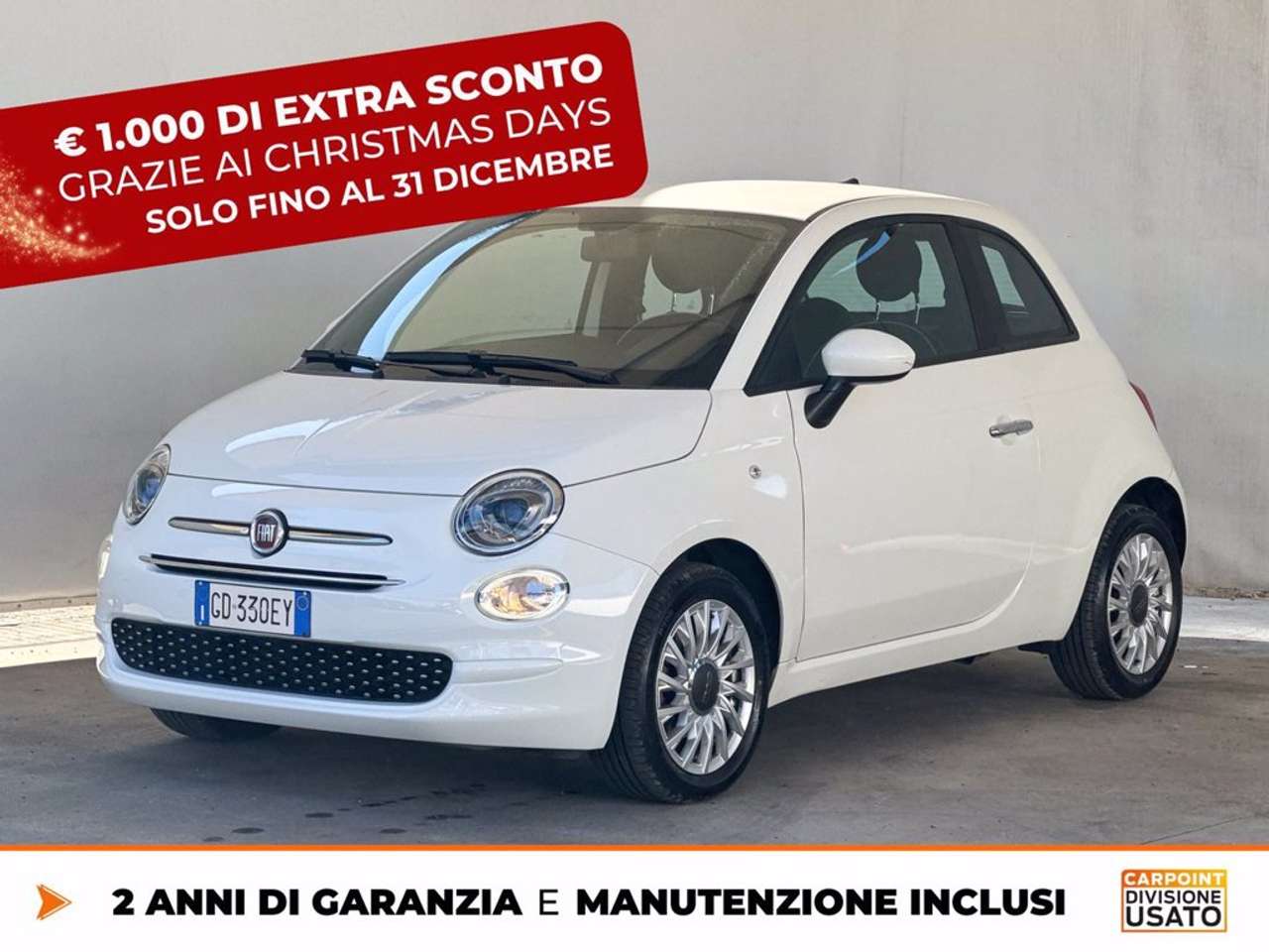 Fiat 500 1.0 hybrid pop 70cv