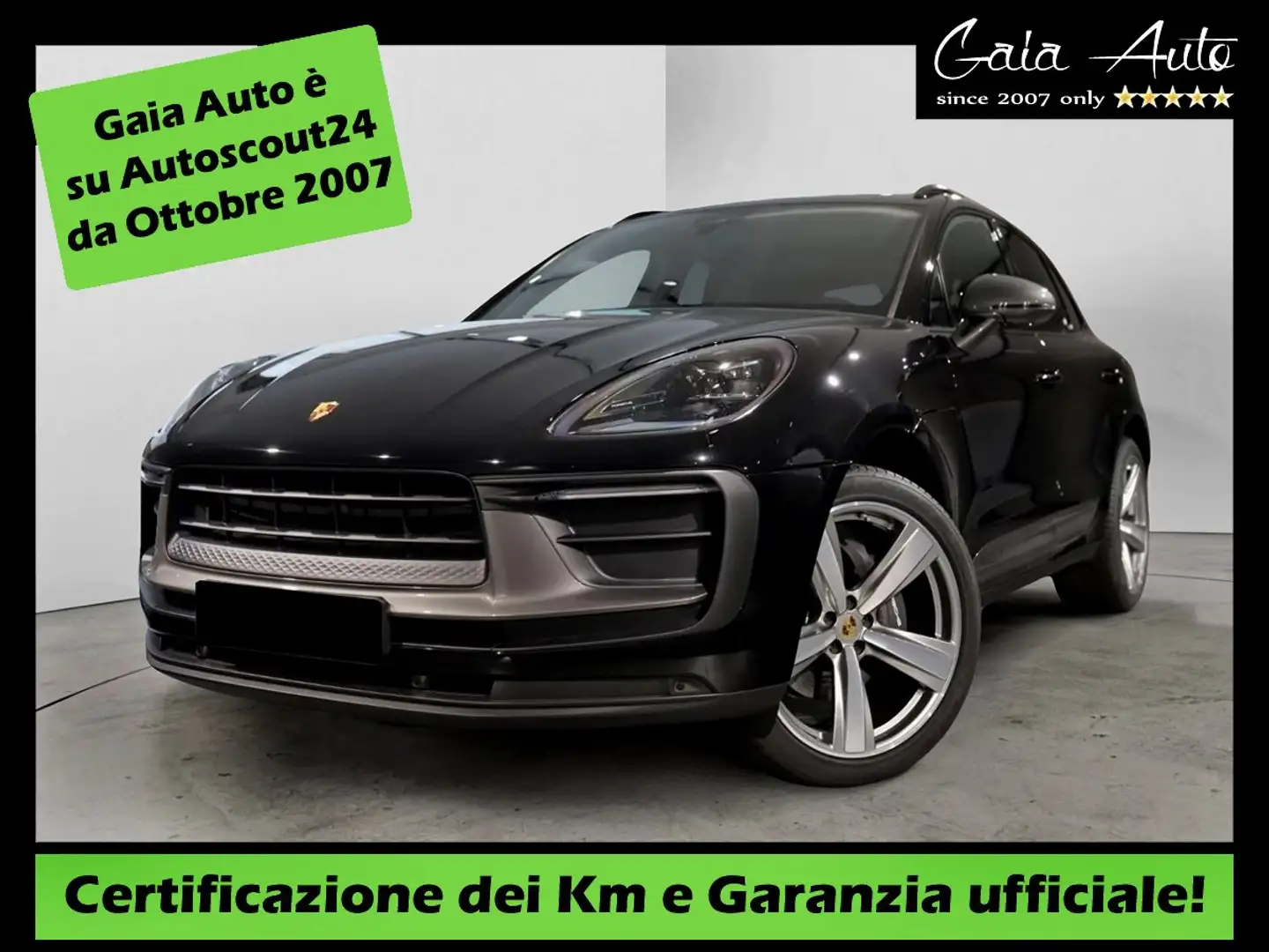 Porsche Macan T 2.0 265CV "T" PDK 21 PASM CHRONO SPORT Nero - 1