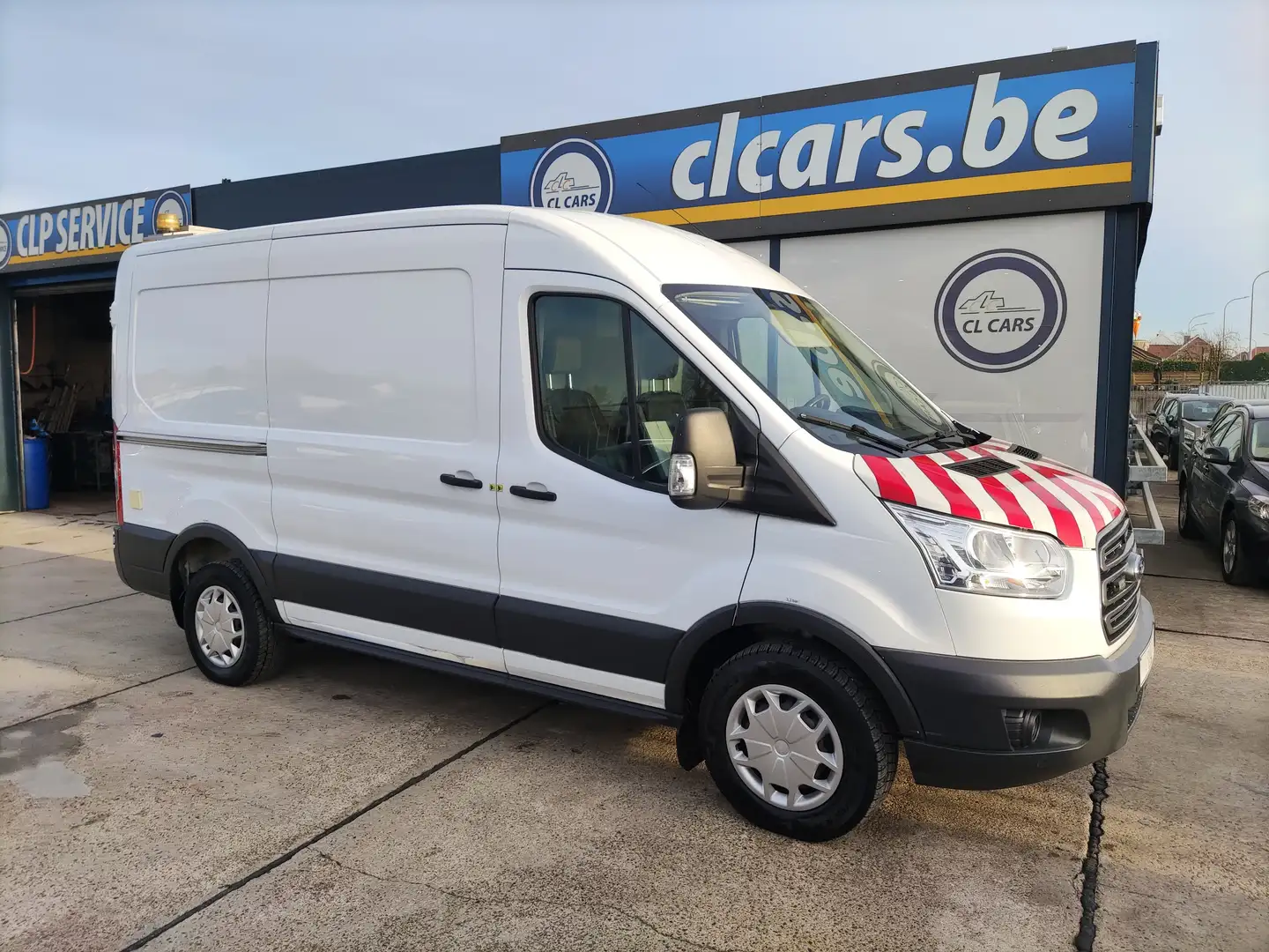 Ford Transit 2.0D/Euro6/L2H2/Airco/Pdc/18099Ex Wit - 1