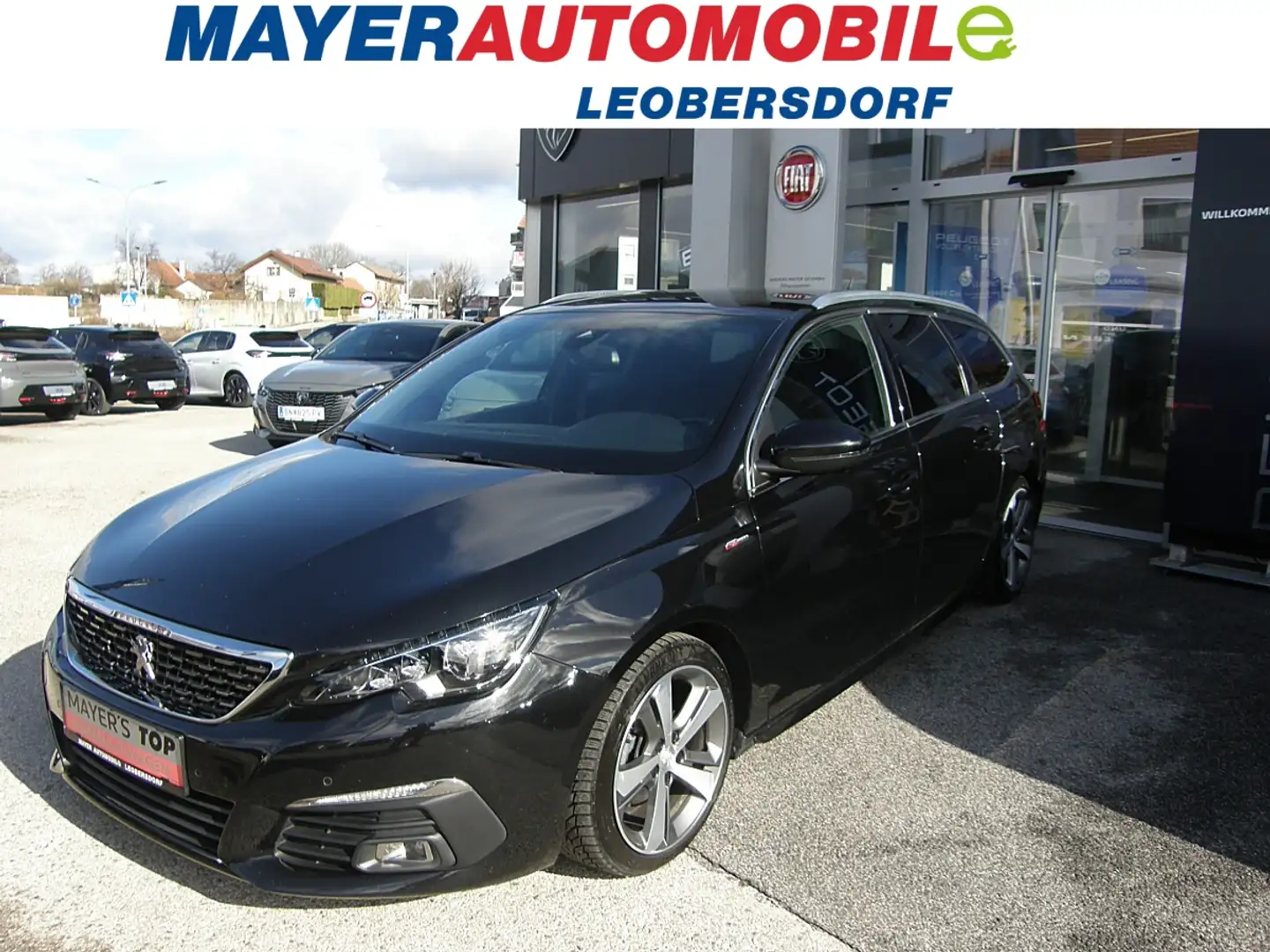 Peugeot 308 SW 1,5 BlueHDI 130 GT Line S&S EAT8 Aut. Schwarz - 1