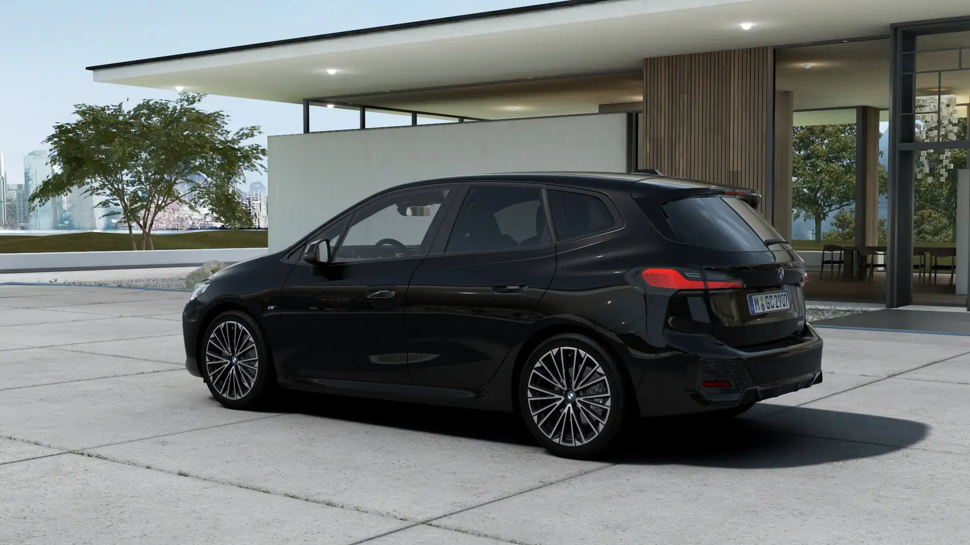 BMW 218 218d Active Tourer Msport Nero - 2